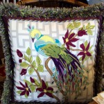 Pillow, Peacock