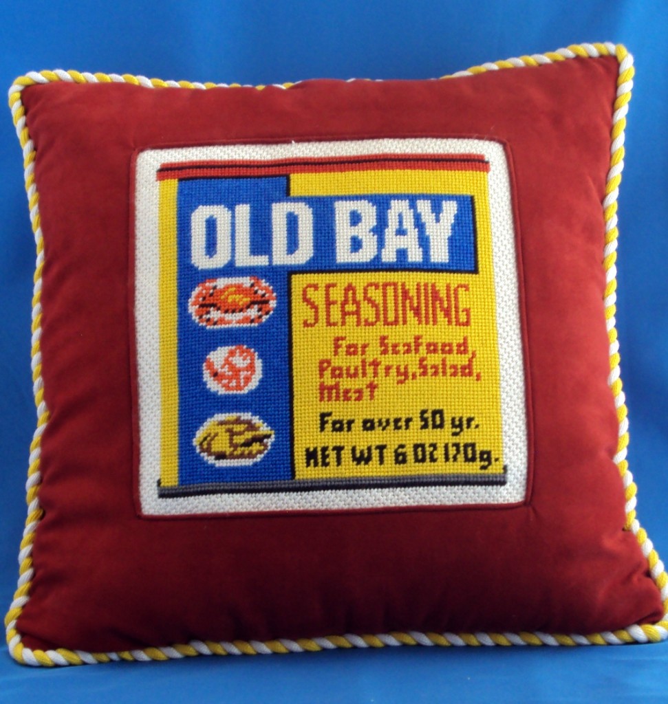 Pillow, Old Bay (Finished SBN Canvases)