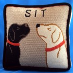 Pillow, Dogs Sit